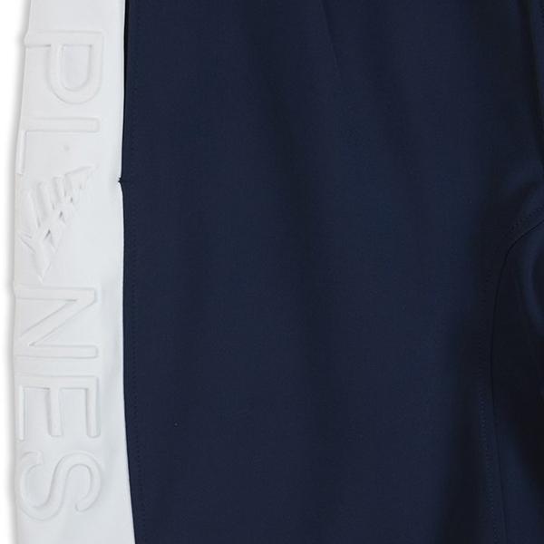 Red Eye Track Shorts - Navy