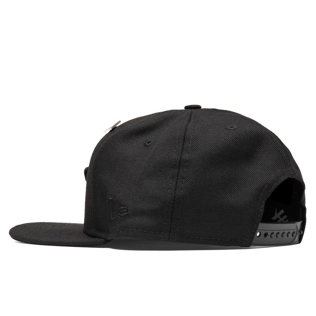 The Original Crown Old School Snapback w/ Black Undervisor - Black