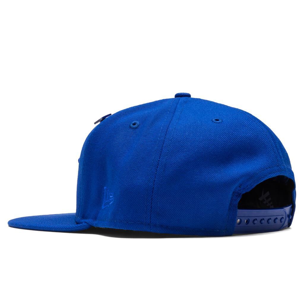 Triple Color Crown Old School Snapback - Blue