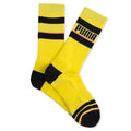 Basketball Court One Knit Sock - Yellow