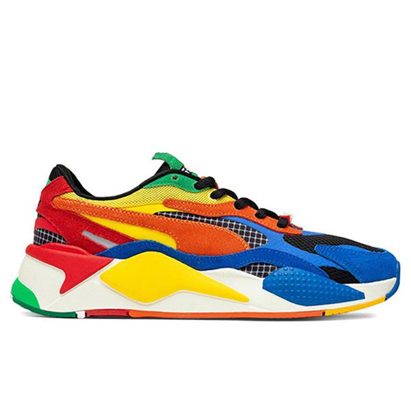 RS-X3 Rubiks - Palace Blue/High Risk Red