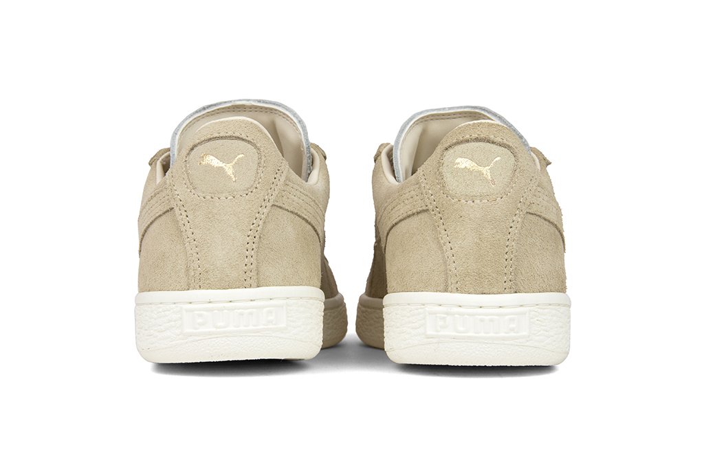 Women's Classic Suede 'Made In Italy' - Birch/Team Gold