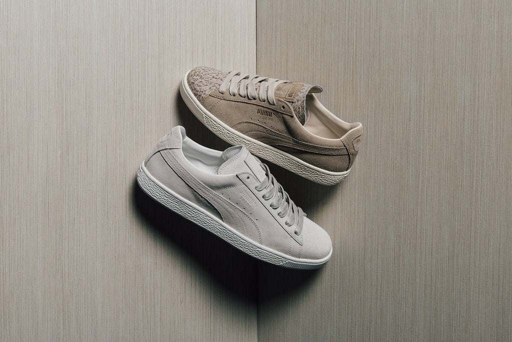 Women's Classic Suede 'Made In Italy' - Birch/Team Gold