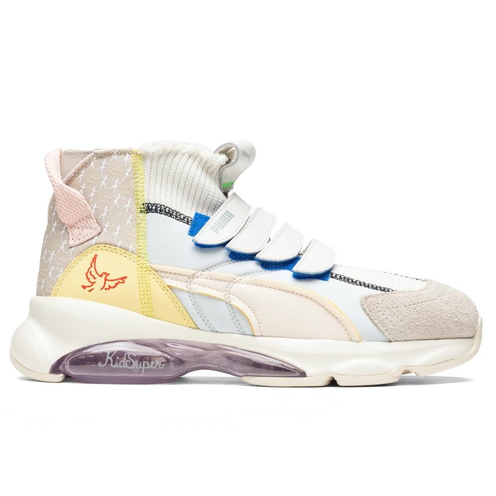Studios Cell Dome Sock - Whisper White/Silver Grey
