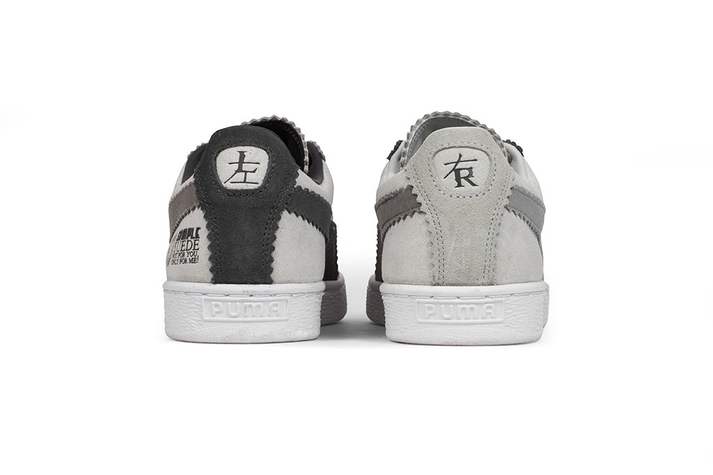 Classic Suede - Puma White/Steel Gray