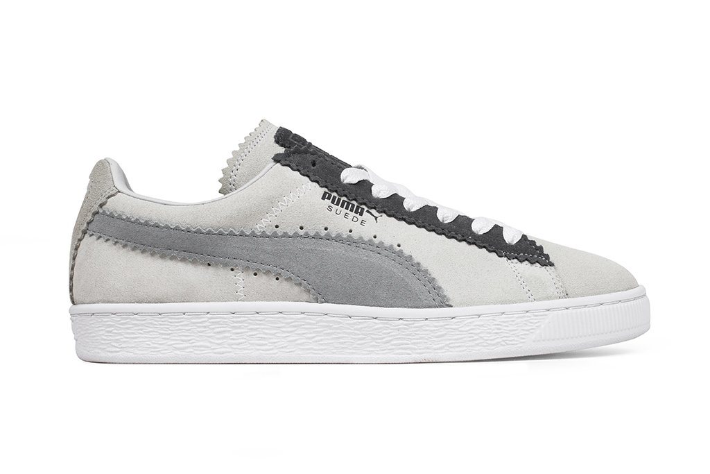 Classic Suede - Puma White/Steel Gray