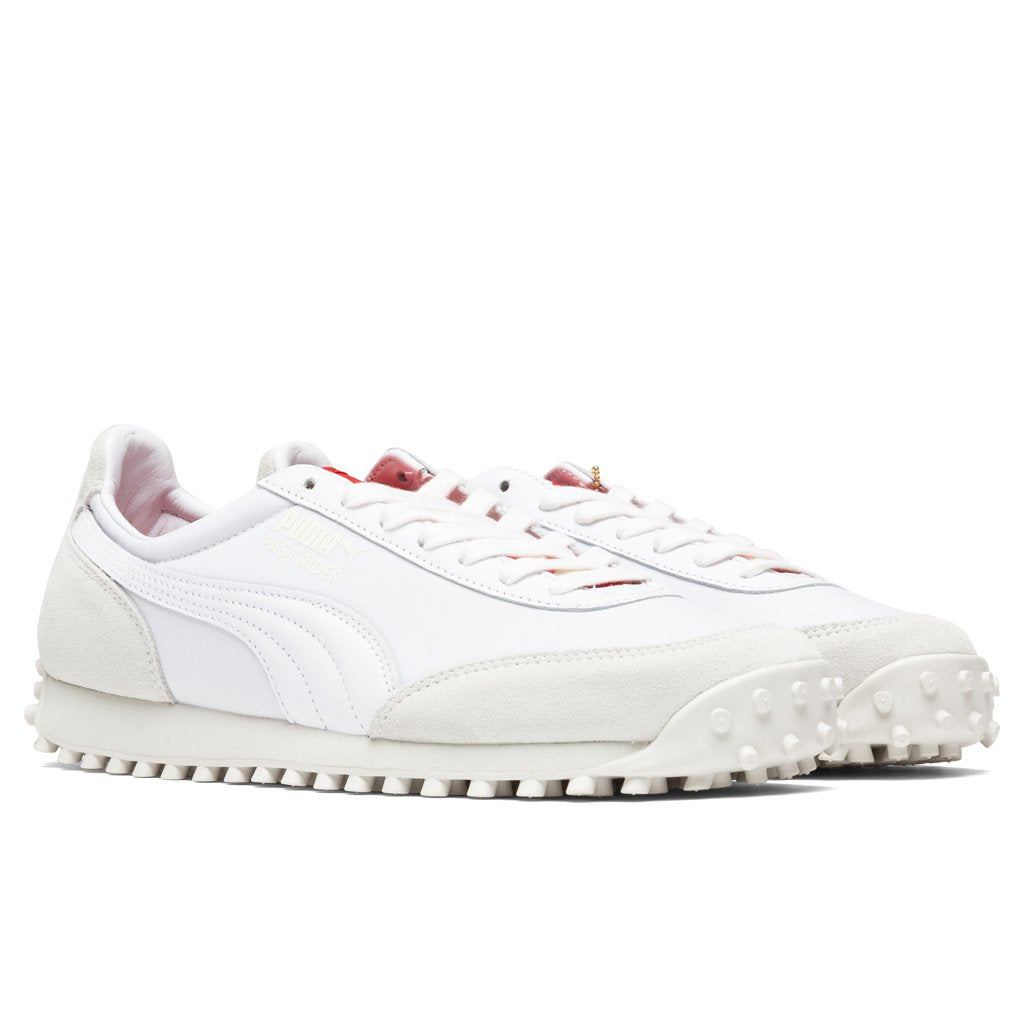 Legacy COL Fast Rider - White/High Risk Red