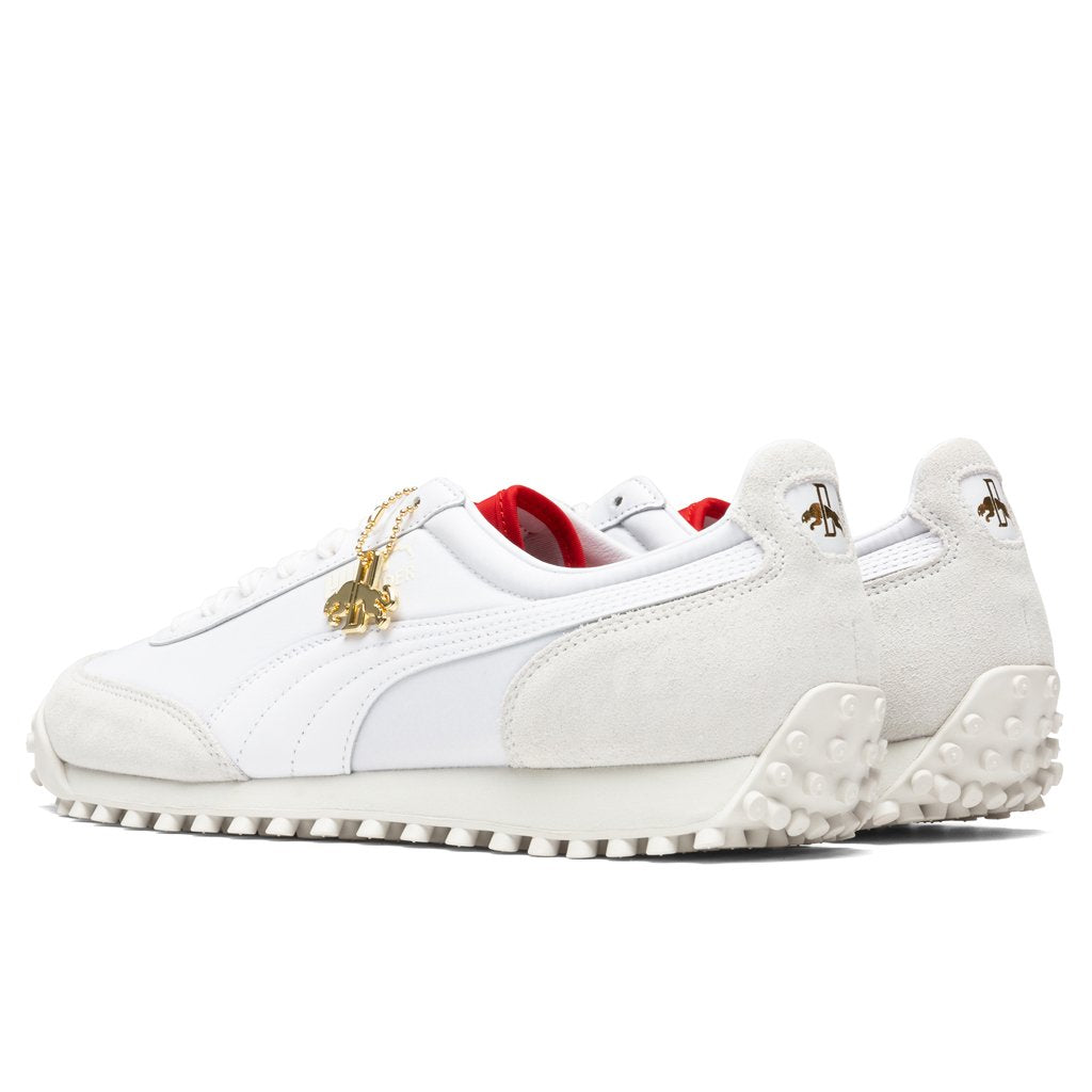Legacy COL Fast Rider - White/High Risk Red
