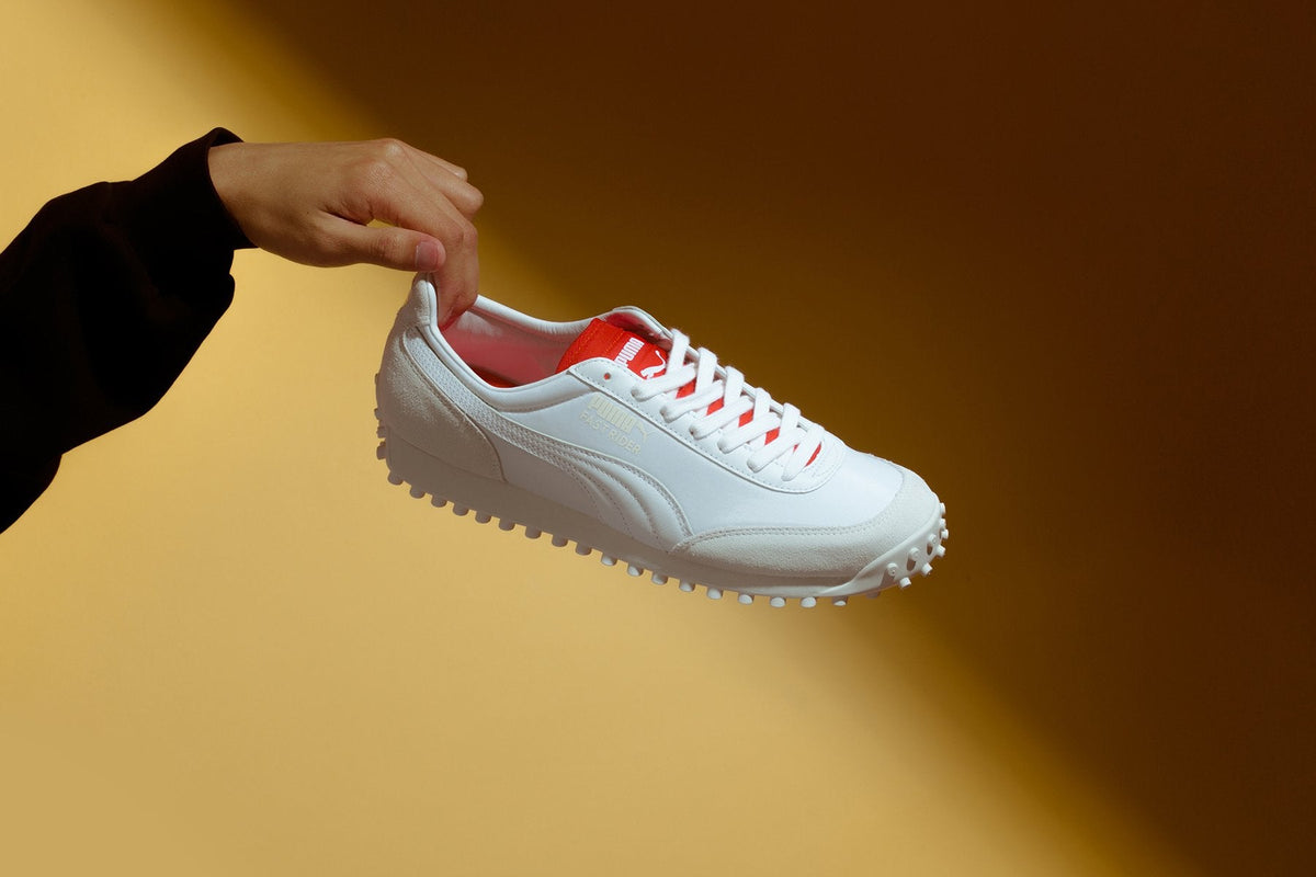 Legacy COL Fast Rider - White/High Risk Red