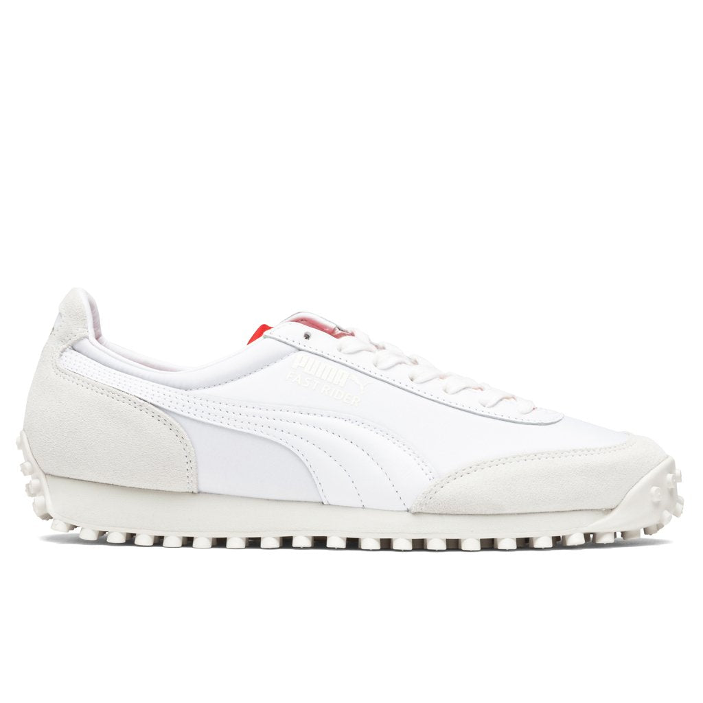 Legacy COL Fast Rider - White/High Risk Red