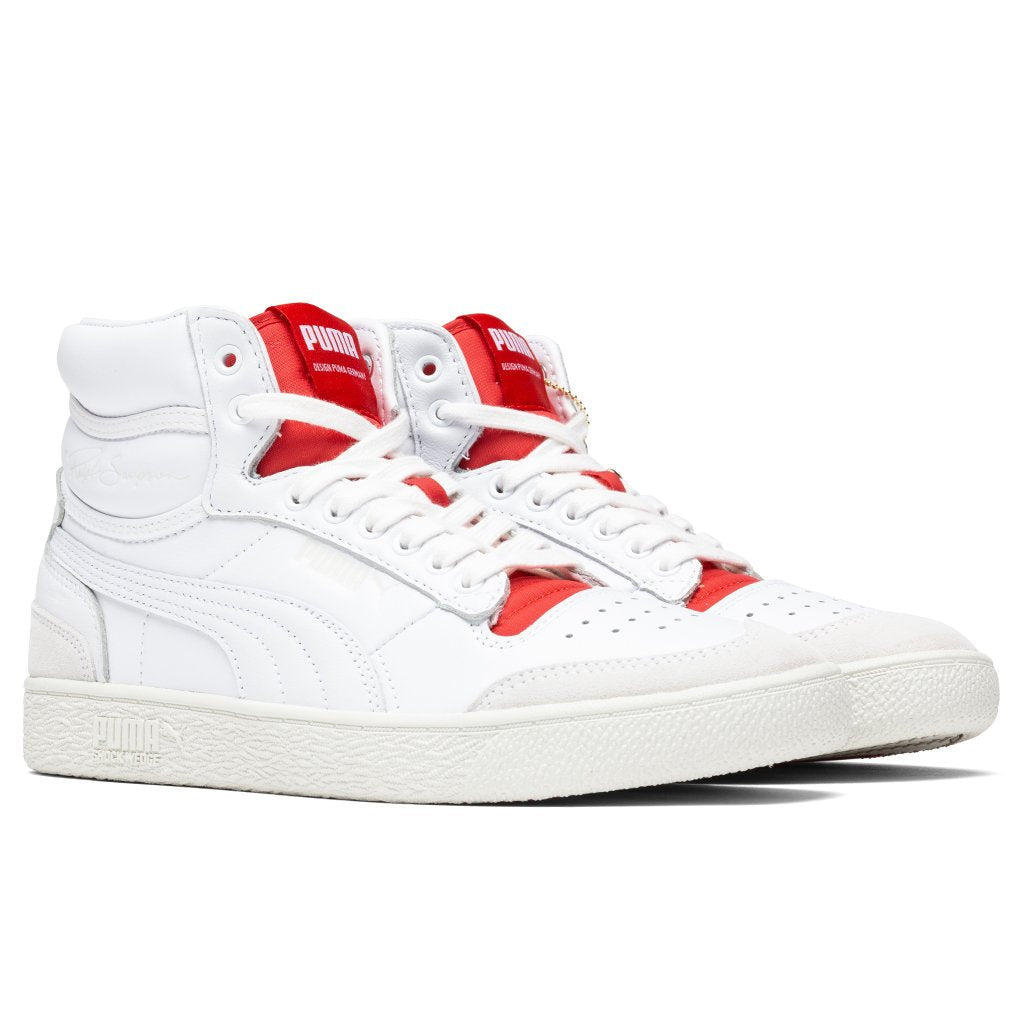 Legacy COL Ralph Sampson Mid - White/High Risk Red