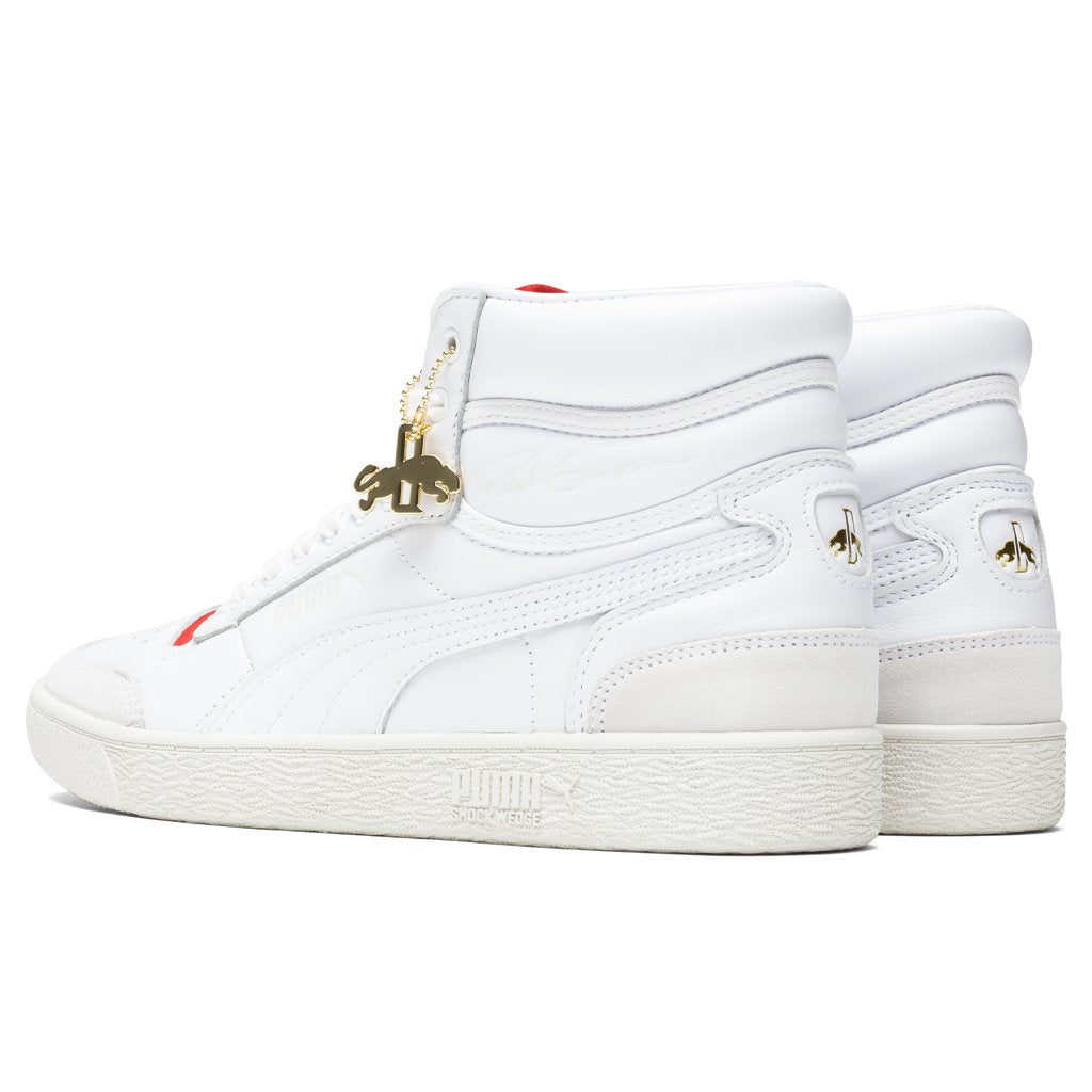 Legacy COL Ralph Sampson Mid - White/High Risk Red