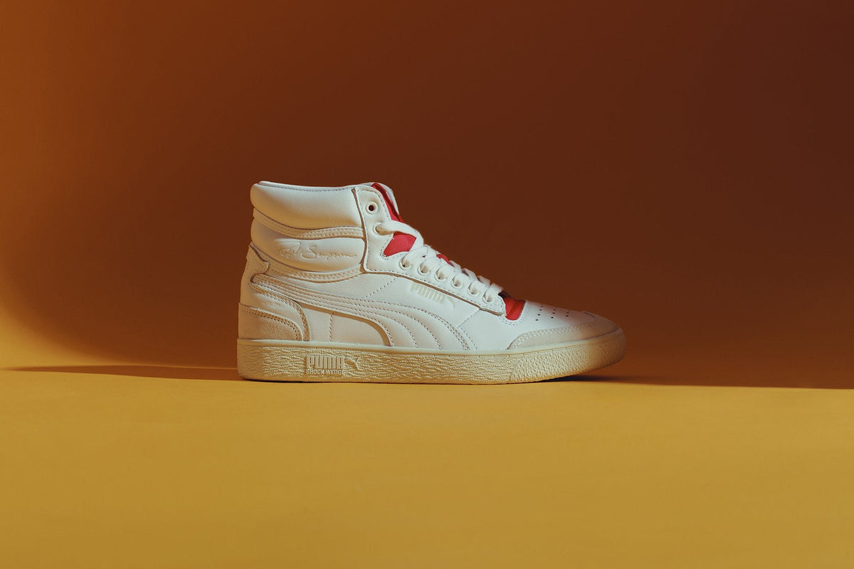 Legacy COL Ralph Sampson Mid - White/High Risk Red