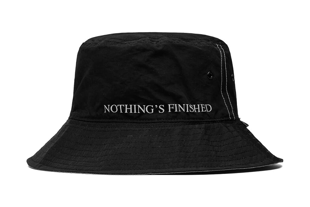 Bucket Hat - Black/Silver