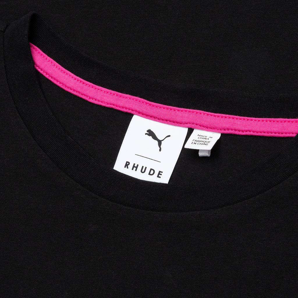 Graphic Tee - Black/Tan