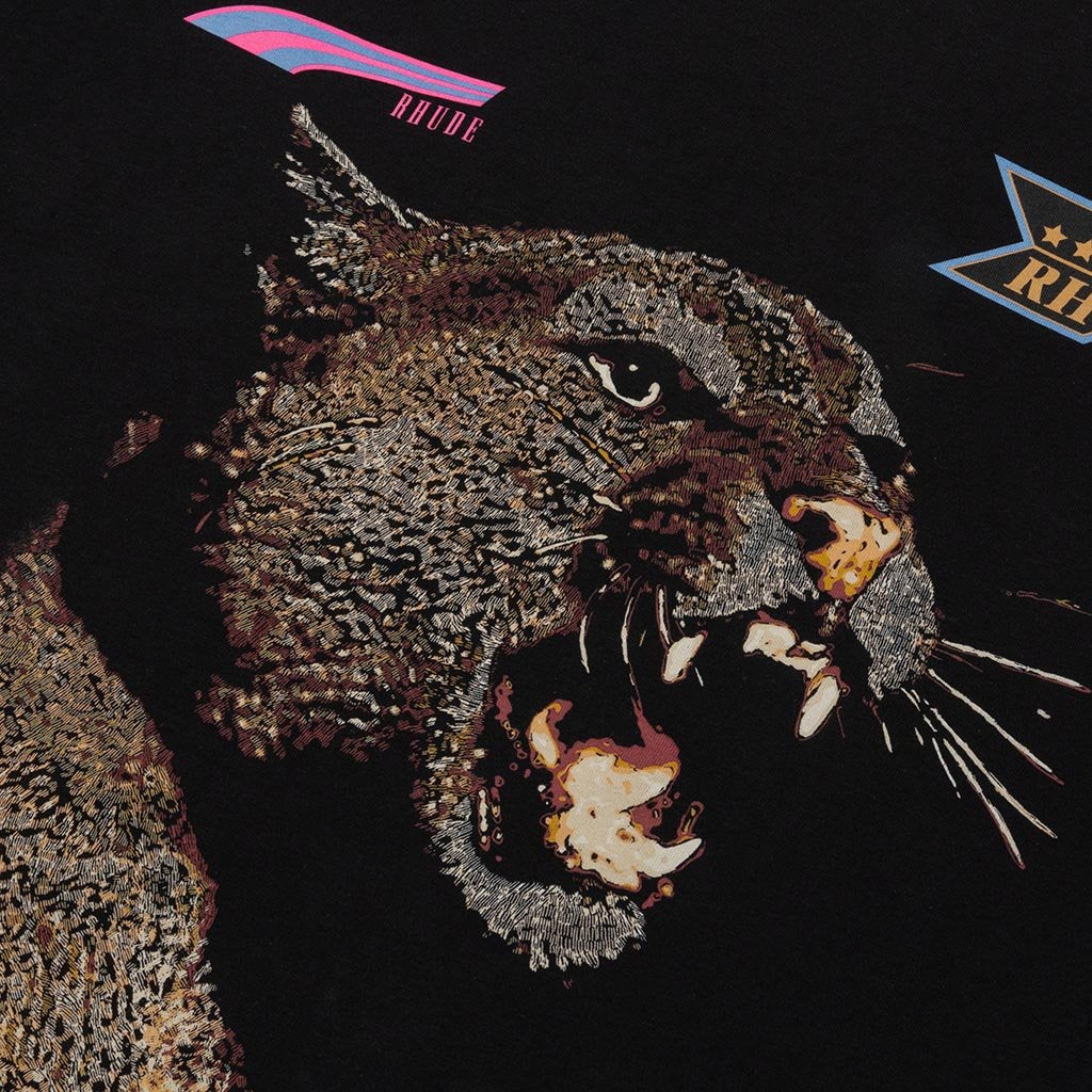 Graphic Tee - Black/Tan