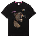 Graphic Tee - Black/Tan