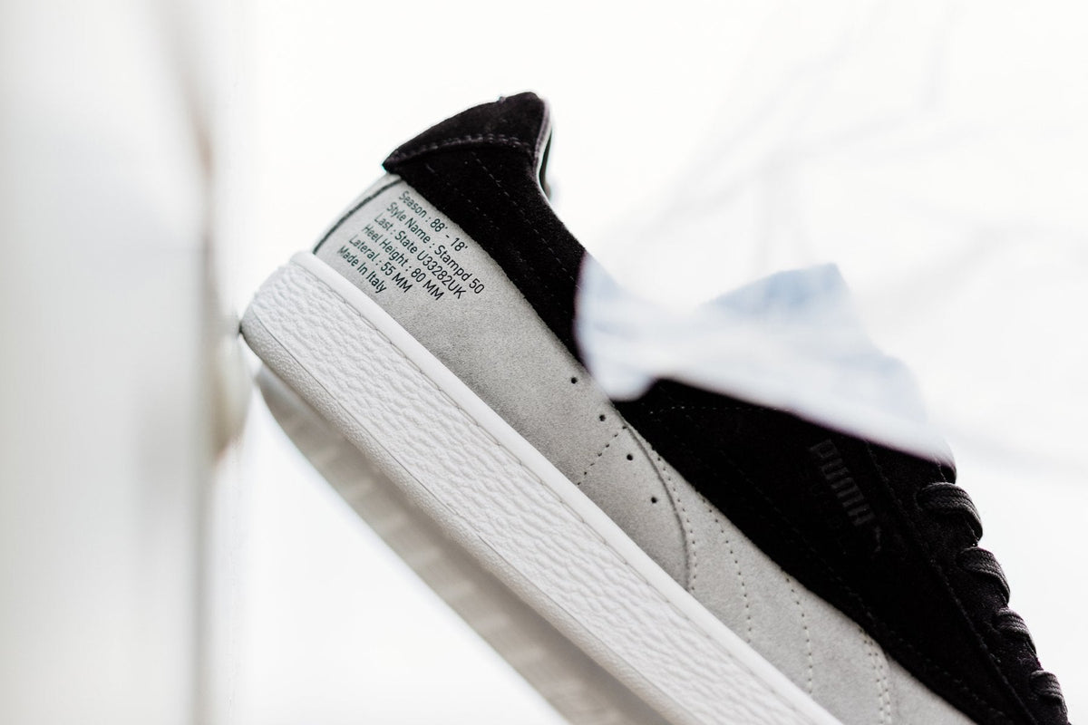 Classic Suede - White/Black
