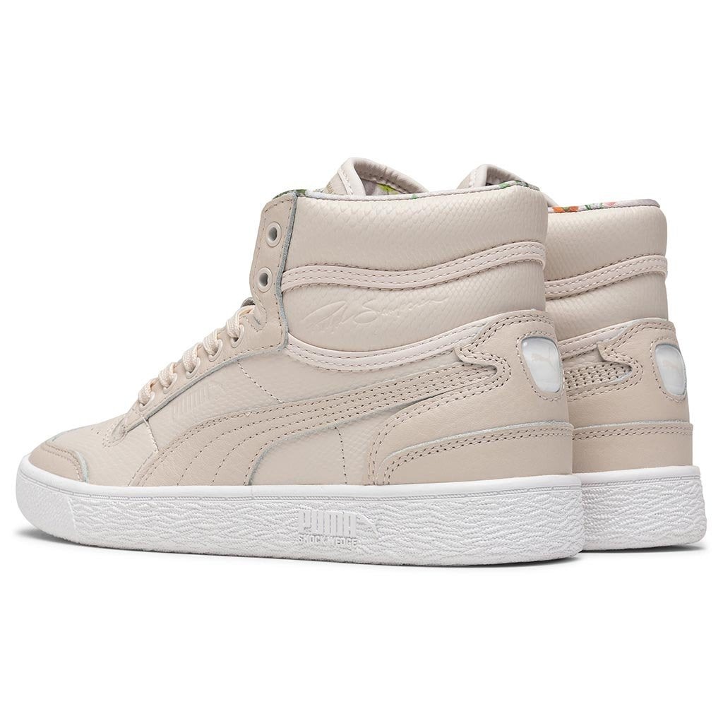 Women's Ralph Sampson Mid Leather - Pastel Parchment
