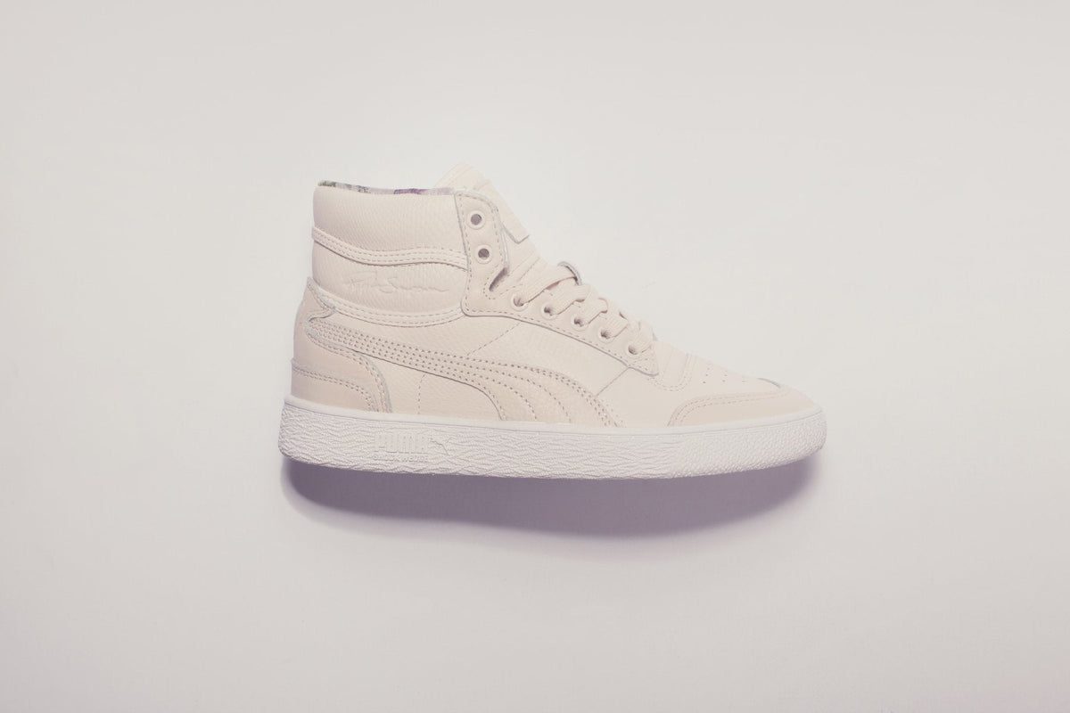 Women's Ralph Sampson Mid Leather - Pastel Parchment