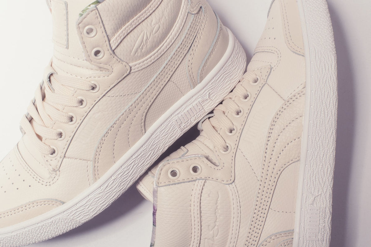 Women's Ralph Sampson Mid Leather - Pastel Parchment