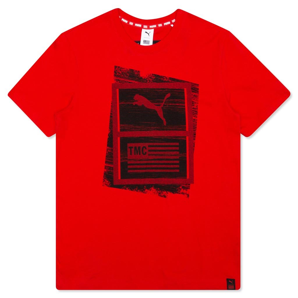 Hussle Tee - High Risk Red