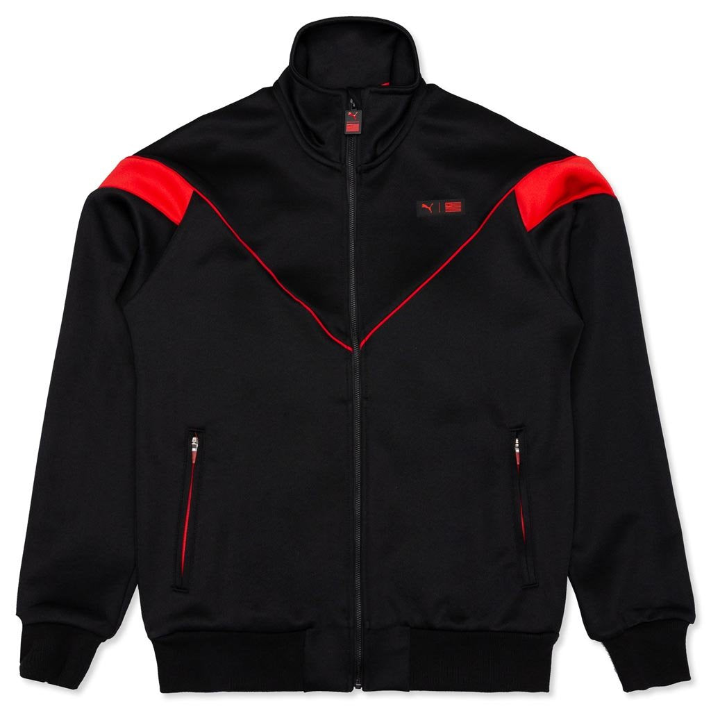 Hussle Track Jacket - Black