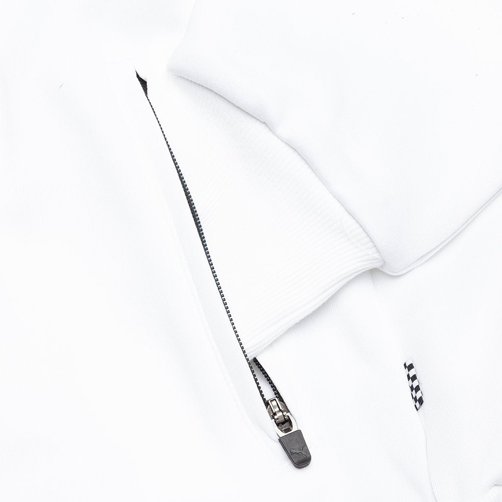 Marathon Track Jacket - White/Black