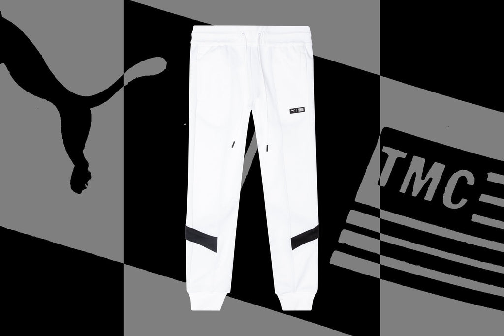 Marathon Track Pant - White/Black