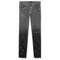 P002 - Black Gradient Grey/Metallic Foil