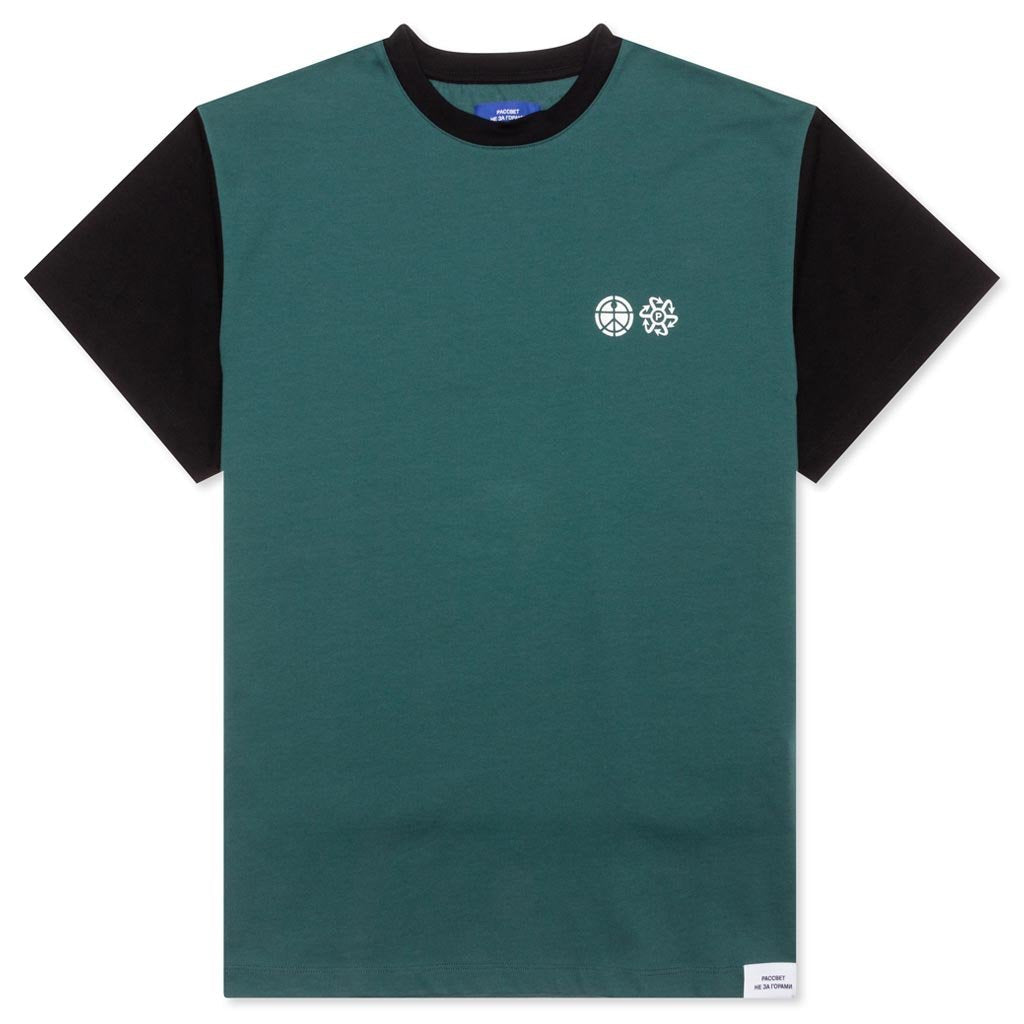 Bicolor T-Shirt - Green