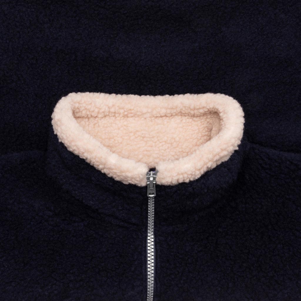 Fleece Top - Navy