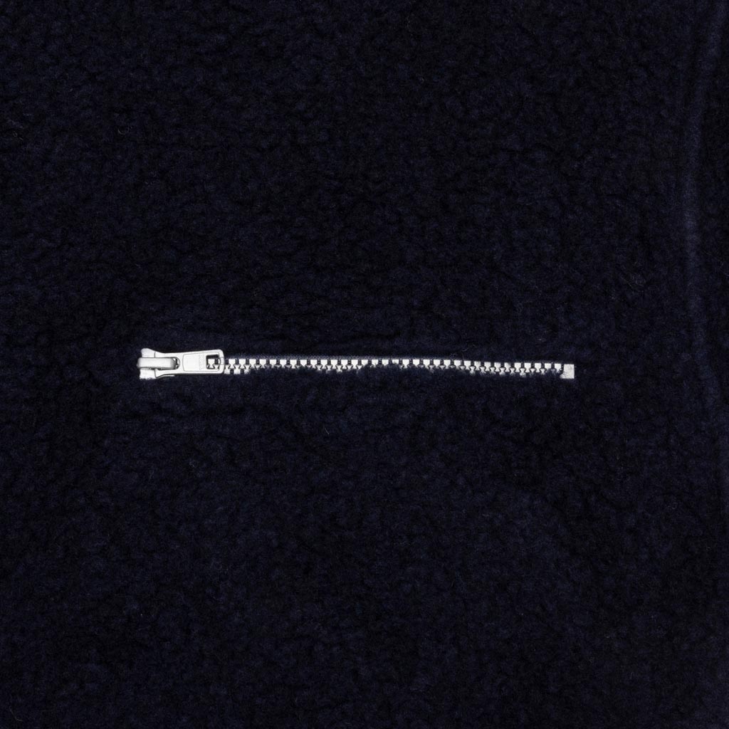 Fleece Top - Navy