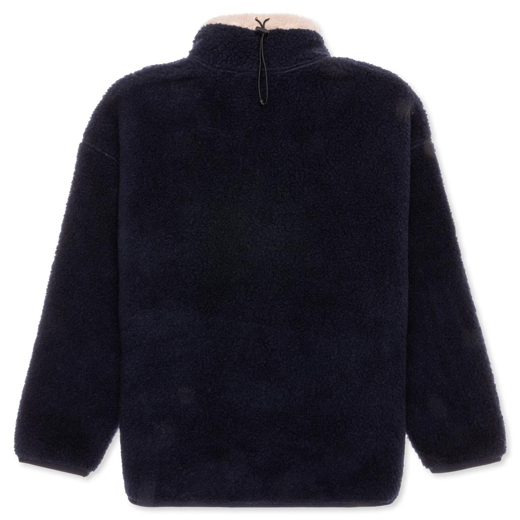 Fleece Top - Navy