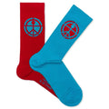 Mismatched Socks - Navy