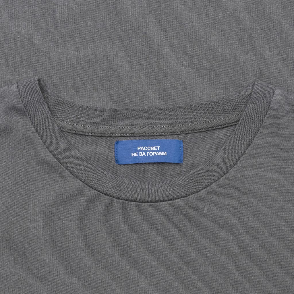 Print Logo T-Shirt - Grey