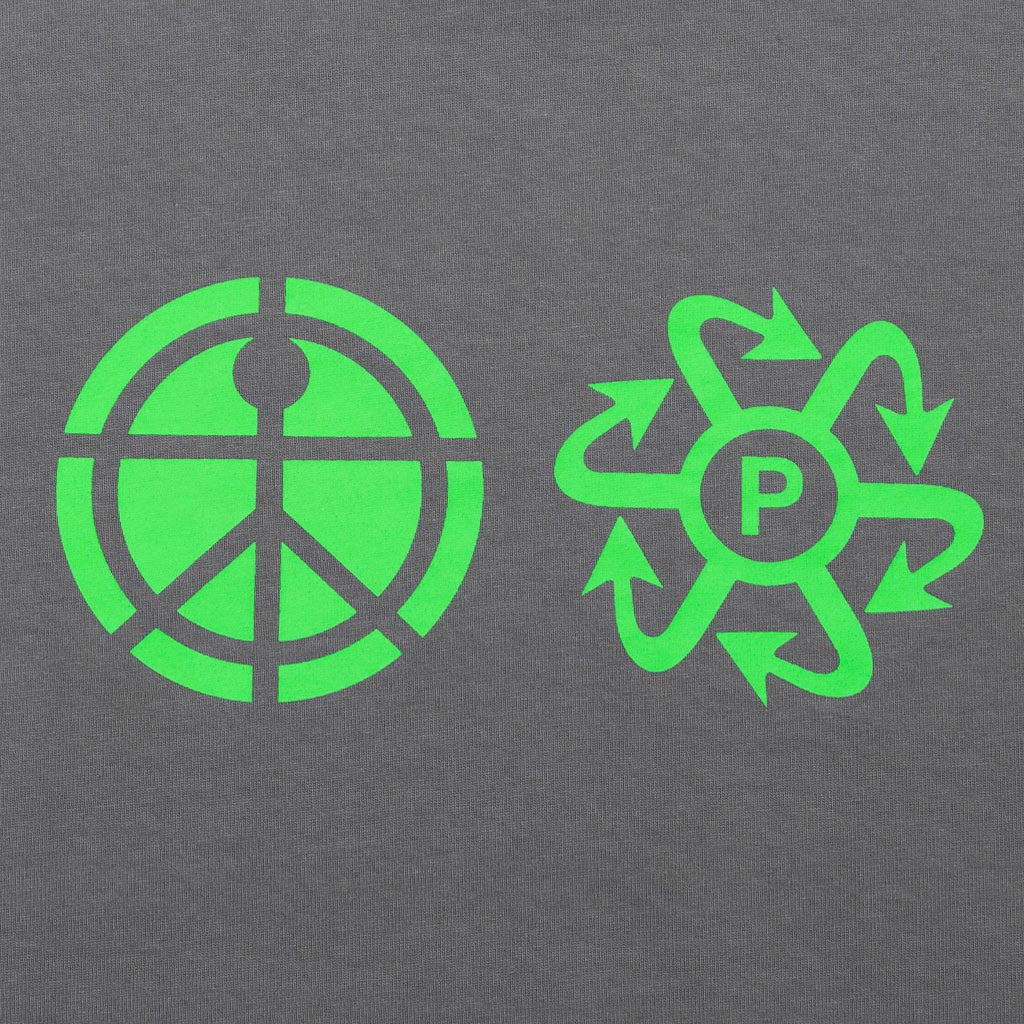 Print Logo T-Shirt - Grey