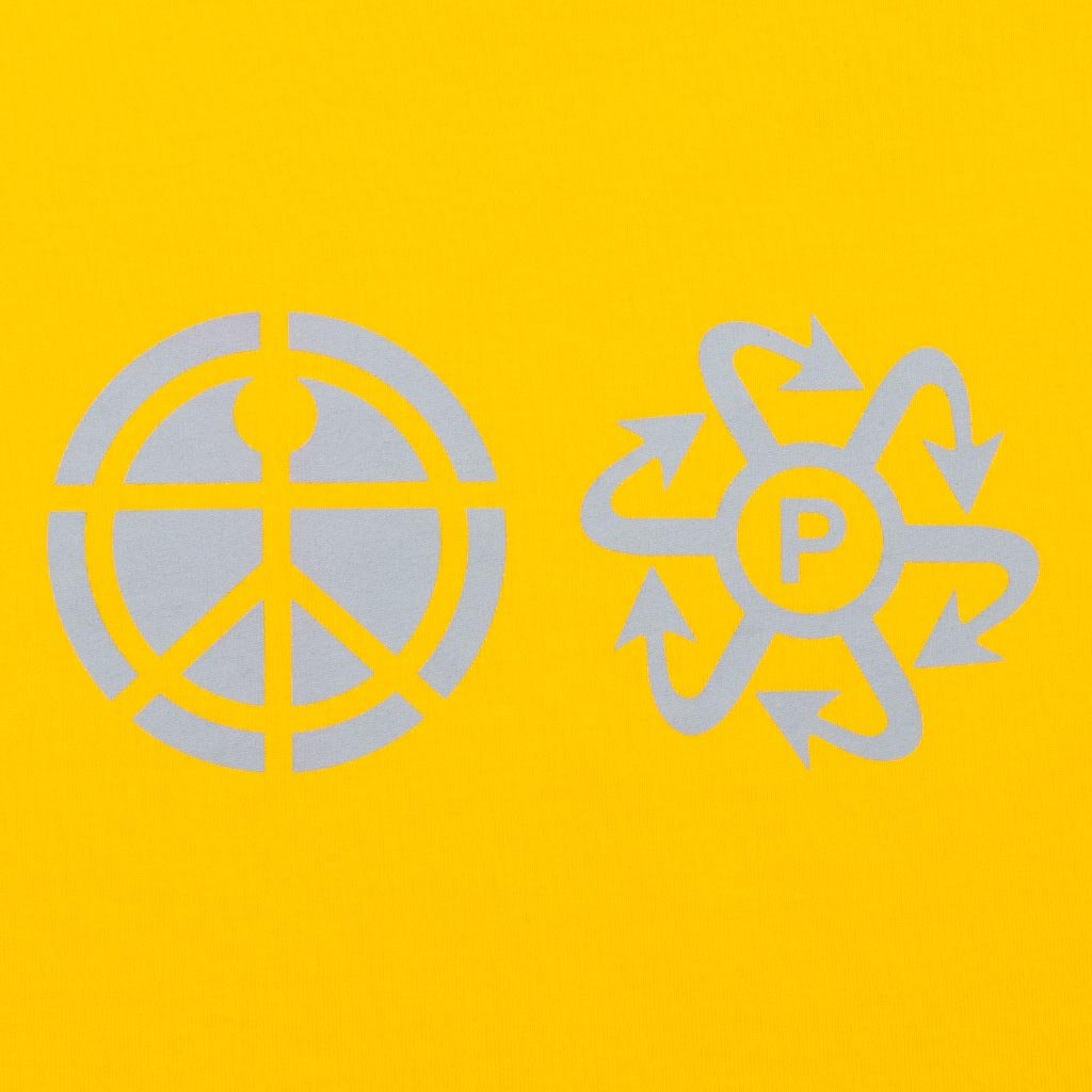 Print Logo T-Shirt - Yellow