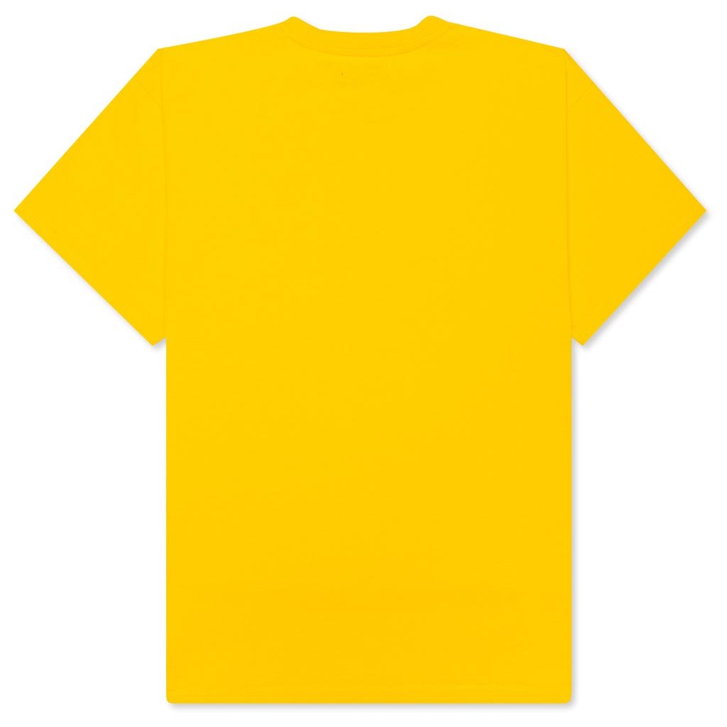 Print Logo T-Shirt - Yellow