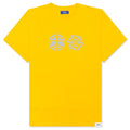 Print Logo T-Shirt - Yellow