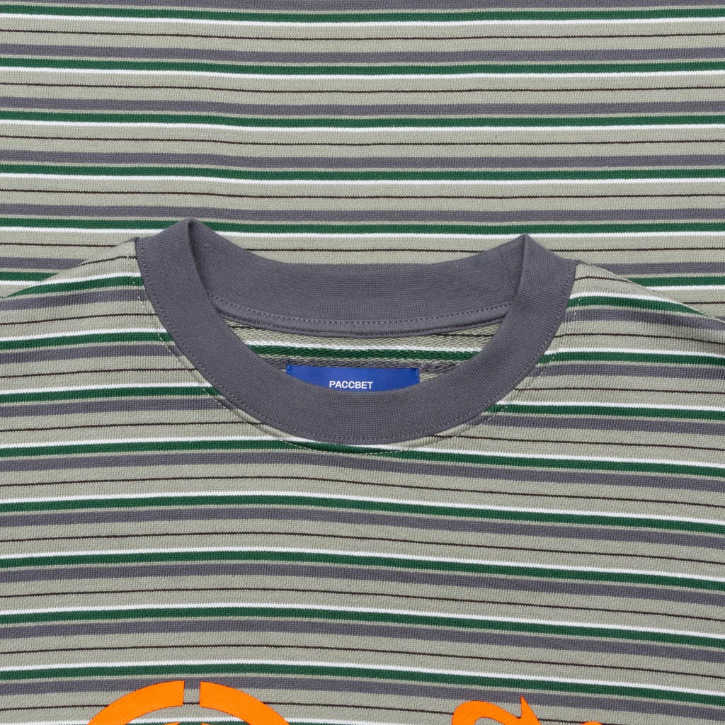 Striped Sweatshirt - Green
