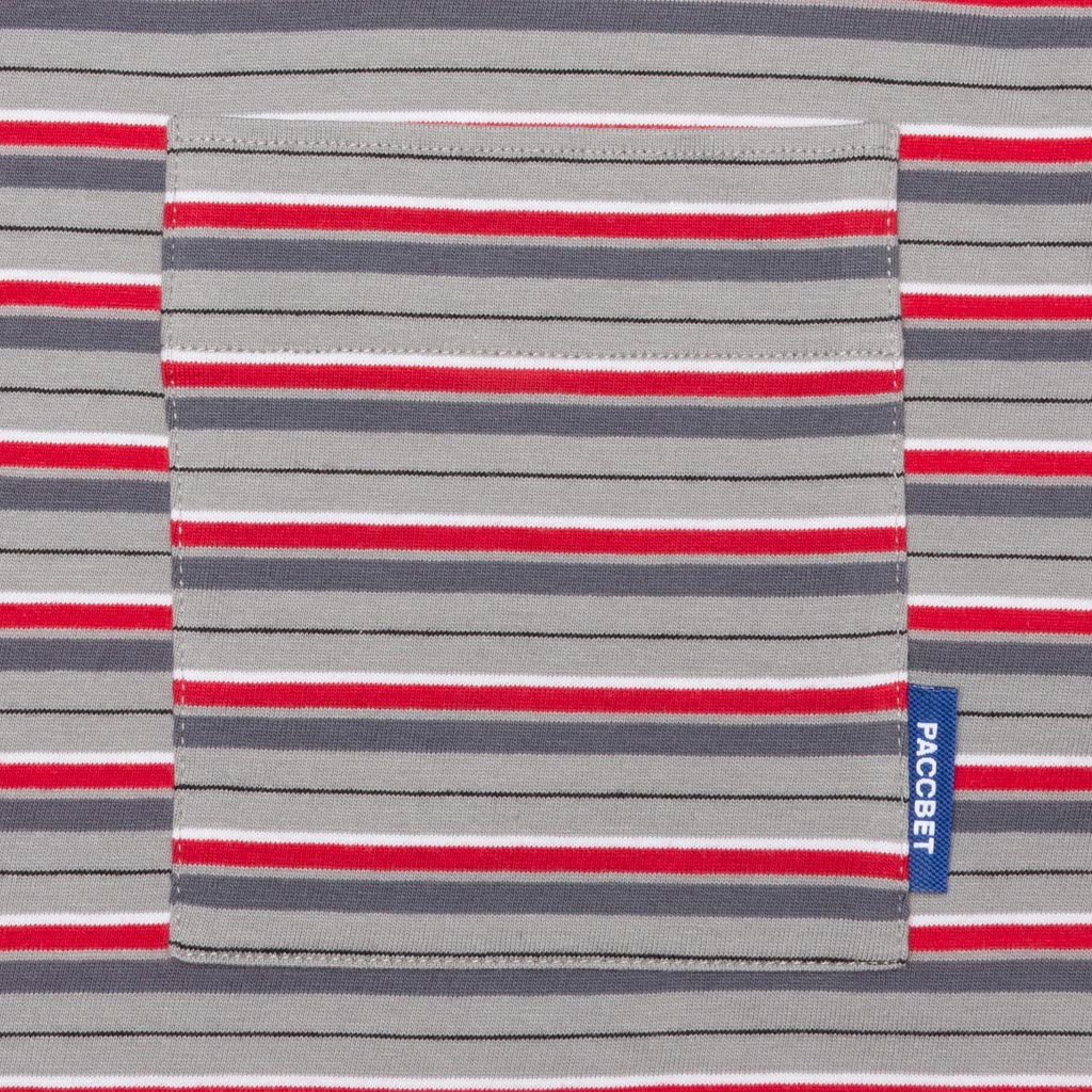 Stripped T-Shirt - Red