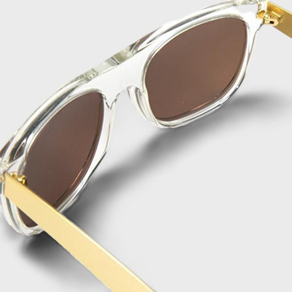 Flat Top Francis Sunglasses - Crystal