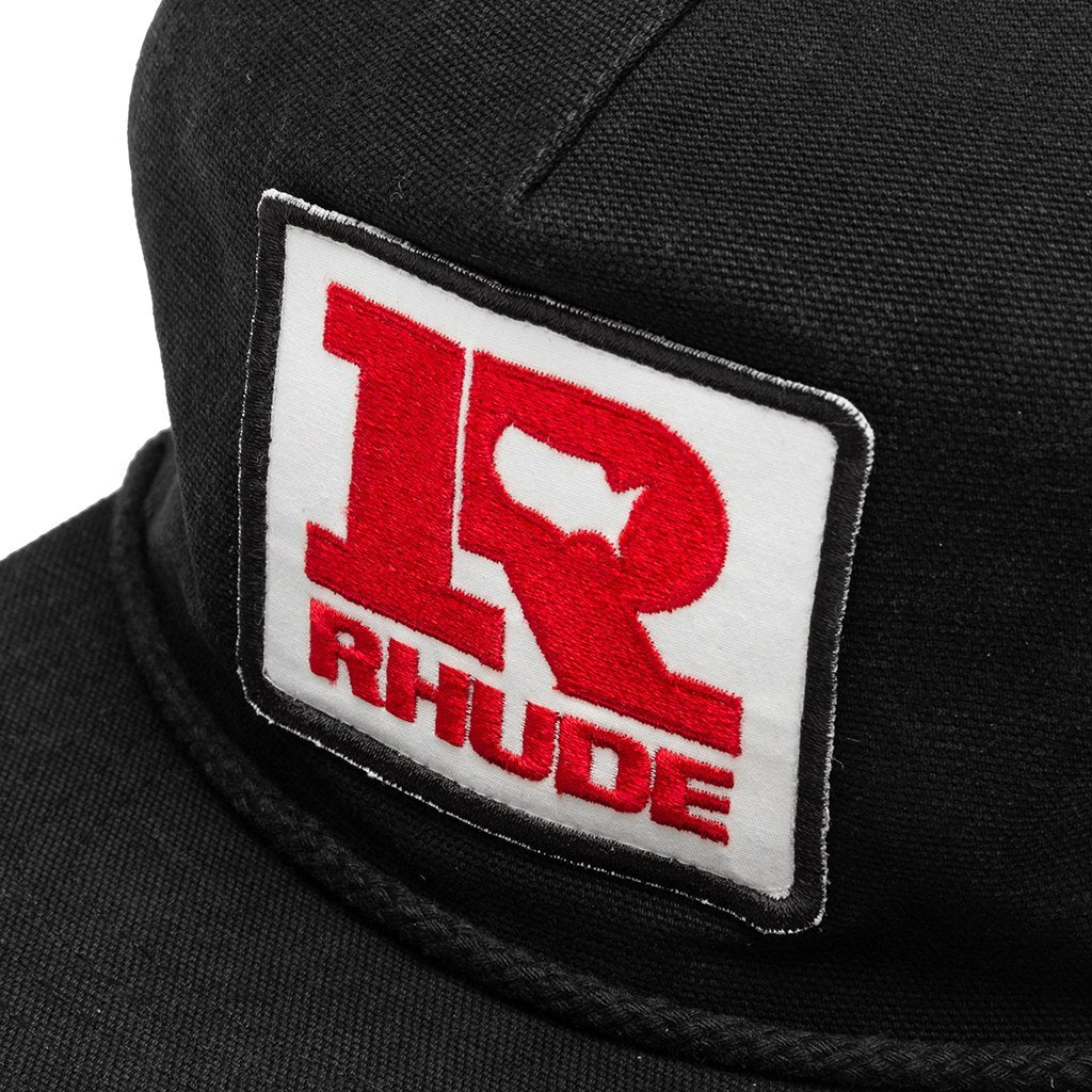 America Patch Hat - Black/Red
