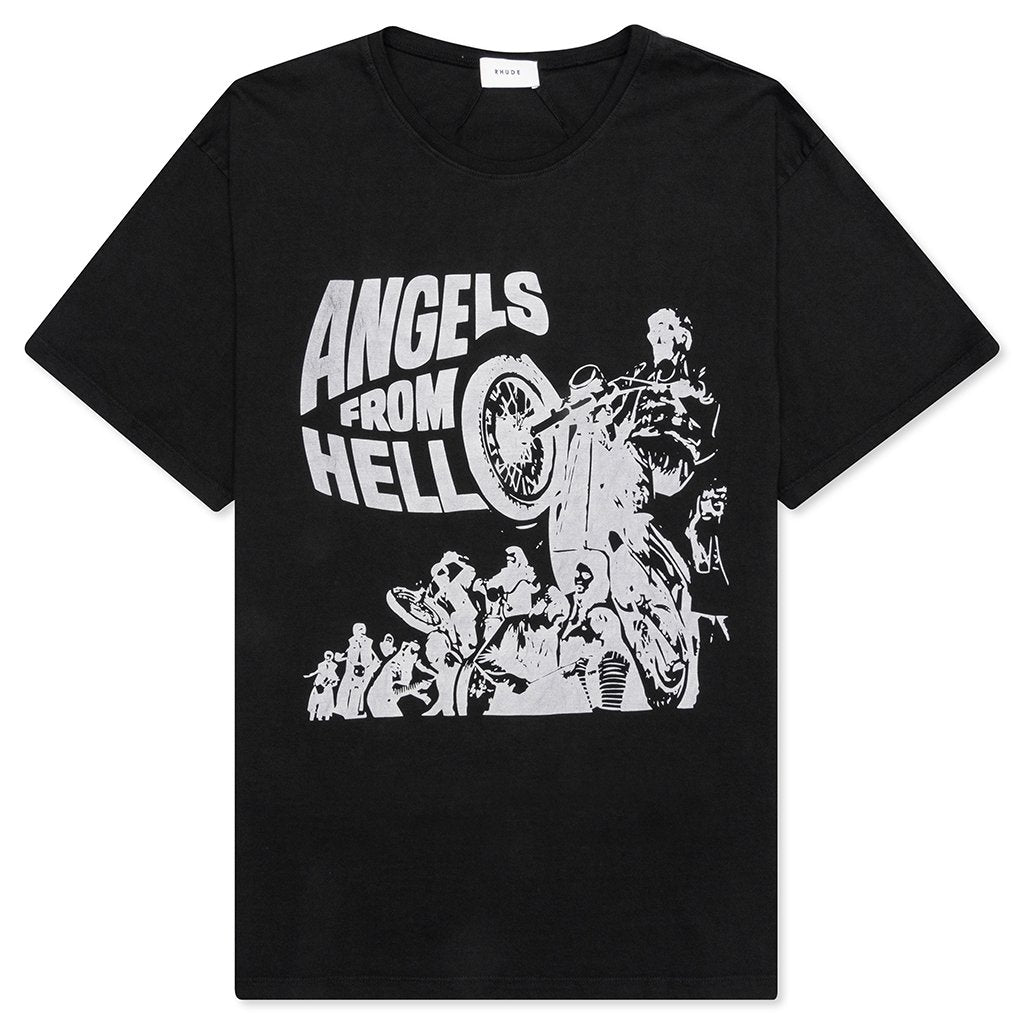 Angels From Hell Tee - Black