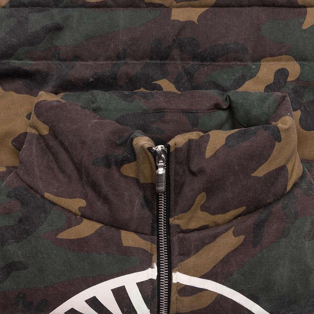 Collage Camo Puffer - Camo