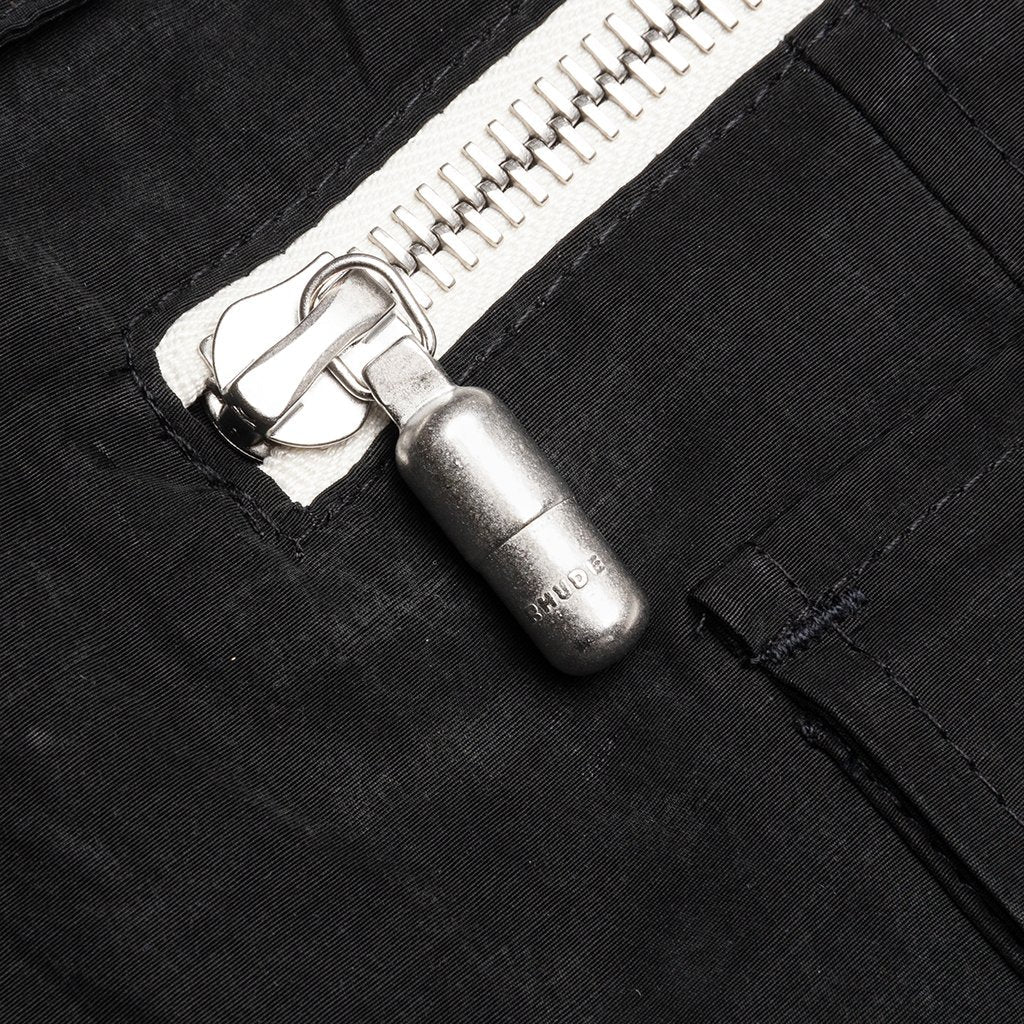 Cupro Cargos - Black