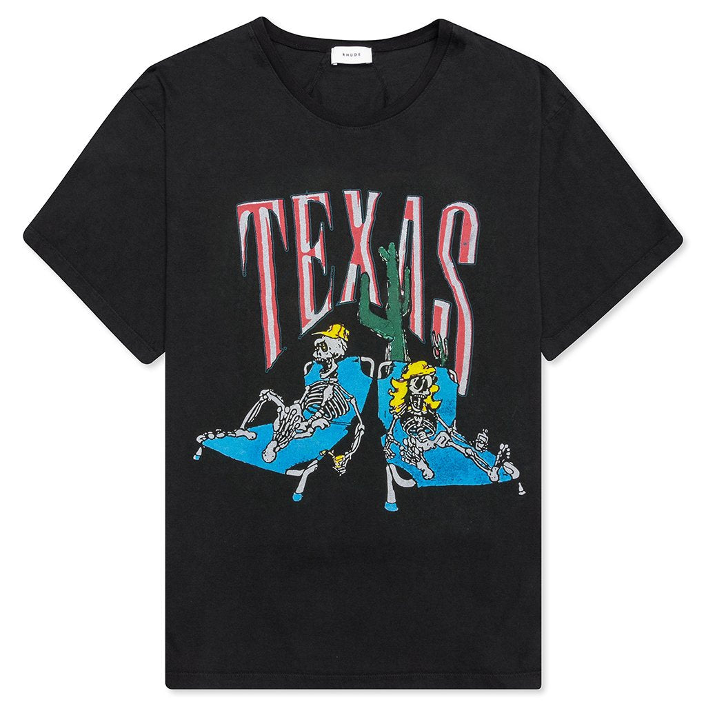 Don't Cry Texas S/S Tee - Black