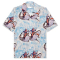Hawaiian S/S Shirt - Blue/Multi