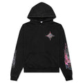 Neon Flame Hoodie - Black